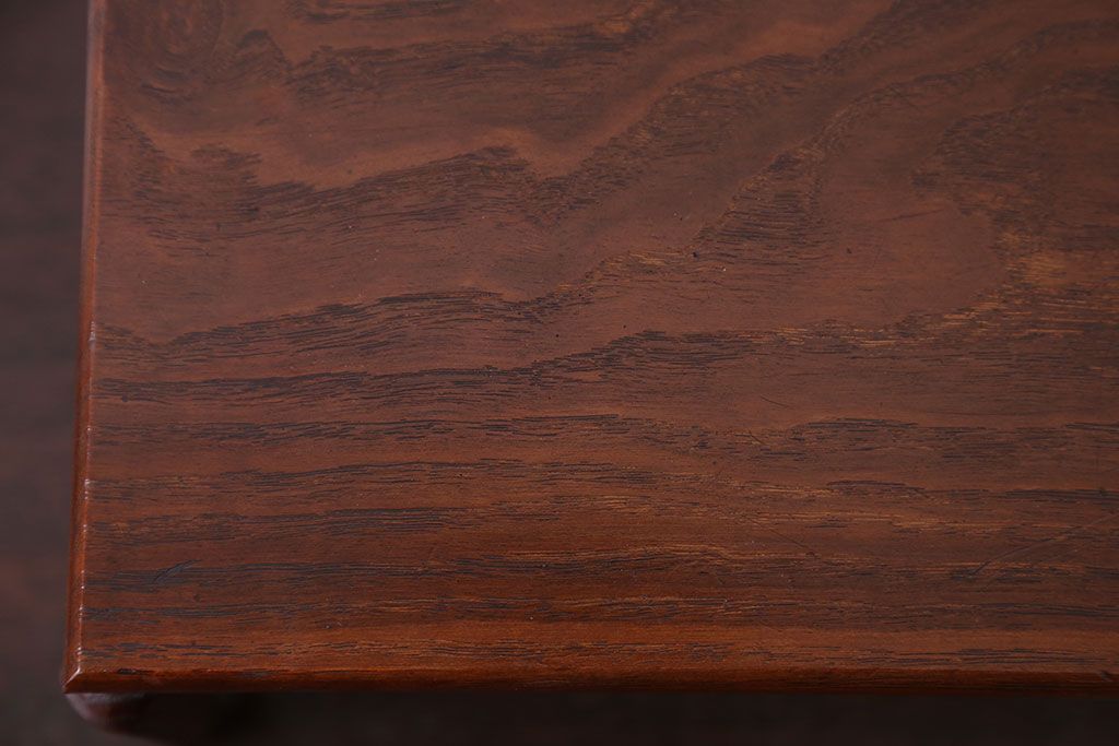 アンティーク雑貨　古民具・骨董　古い木製のモダンな花台