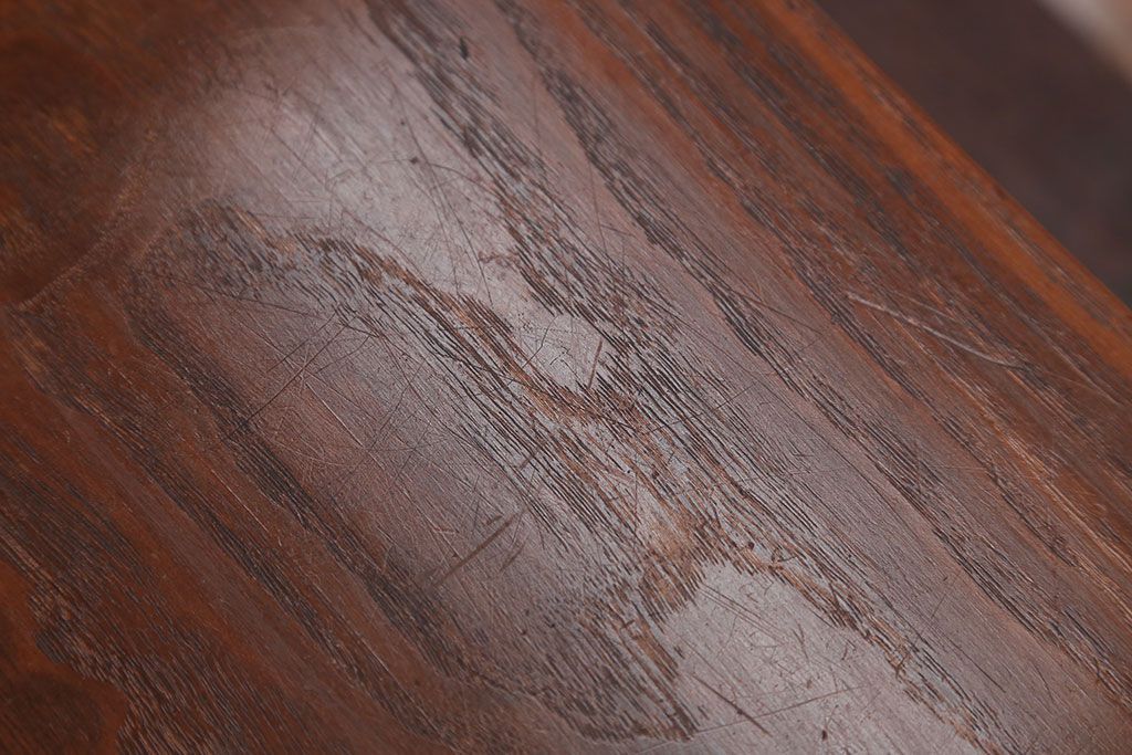 アンティーク雑貨　古民具・骨董　古い木製のモダンな花台