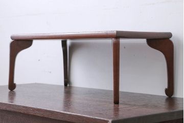 アンティーク雑貨　古民具・骨董　古い木製のモダンな花台