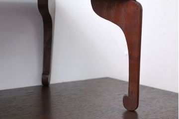 アンティーク雑貨　古民具・骨董　古い木製のモダンな花台