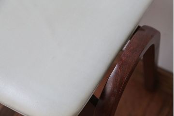 中古　秋田木工のおしゃれな曲げ木スツール(スタッキングスツール)(1)