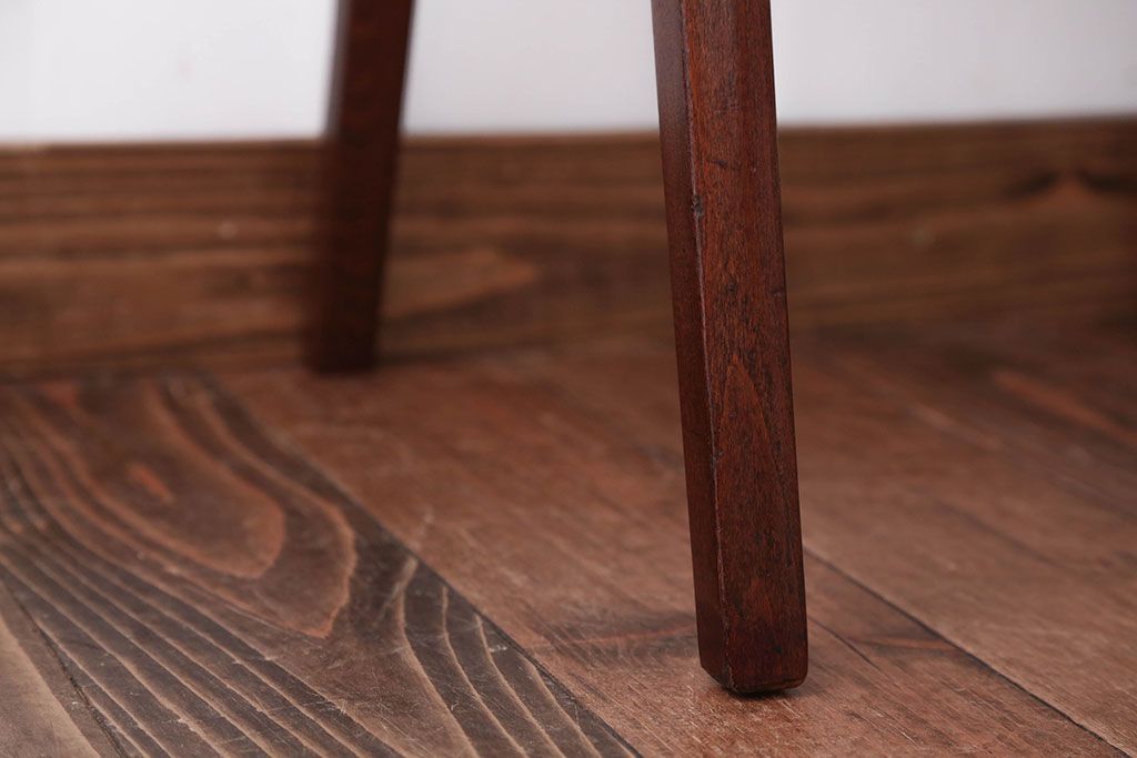 中古　秋田木工のおしゃれな曲げ木スツール(スタッキングスツール)(1)