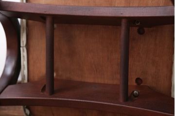 中古　秋田木工のおしゃれな曲げ木スツール(スタッキングスツール)(2)