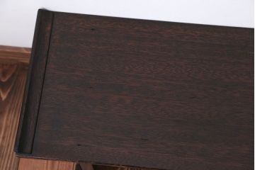 アンティーク家具　和製アンティーク　とっても小さな古い木製の文机