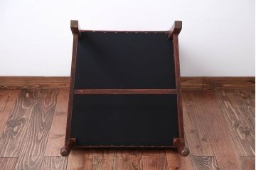 アンティーク家具　 大正ロマン　高級品!古いナラ材の希少なアームチェア(2)
