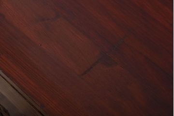 アンティーク家具　古民具・骨董　前面栗材!桜の金具がかわいいアンティーク米沢箪笥ローボード(1)