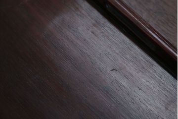 アンティーク雑貨　古民具・骨董　古い唐木材のアンティーク煎茶盆