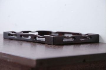 アンティーク雑貨　古民具・骨董　古い唐木材のアンティーク煎茶盆