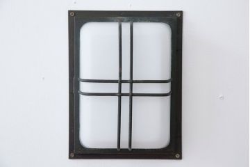 アンティーク　和風な壁掛け照明のシェード(2)