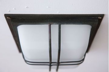 アンティーク　和風な壁掛け照明のシェード(2)