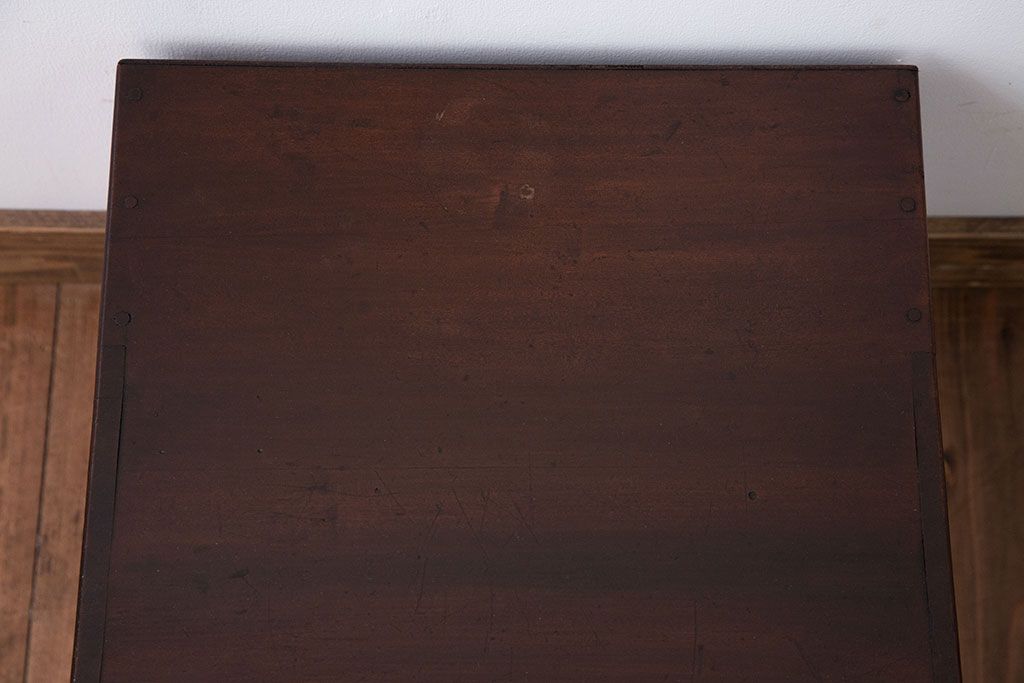 レトロ家具　和製アンティーク　古い木製のレトロな小引き出し