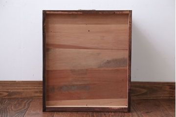 レトロ家具　和製アンティーク　古い木製のレトロな小引き出し