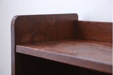 レトロ家具　昭和レトロ　シンプルで小さなアンティーク本棚