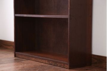 レトロ家具　昭和レトロ　シンプルで小さなアンティーク本棚