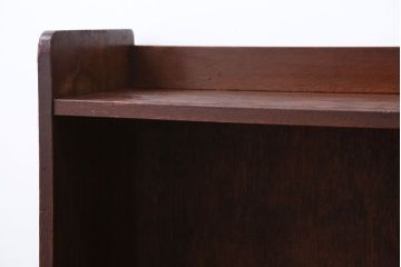 レトロ家具　昭和レトロ　シンプルで小さなアンティーク本棚