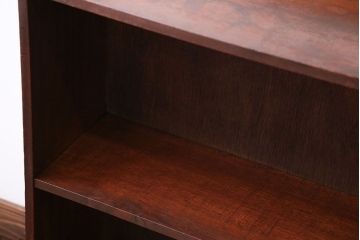 レトロ家具　昭和レトロ　シンプルで小さなアンティーク本棚