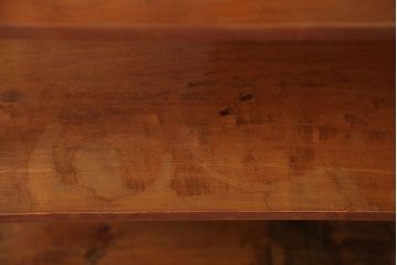 アンティーク家具　和製アンティーク　ナチュラルな木味のおしゃれな飾り棚