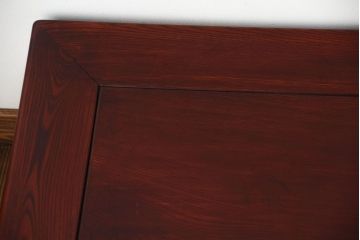 アンティーク家具　和製アンティーク　漆の美しい総欅材の大きな座卓