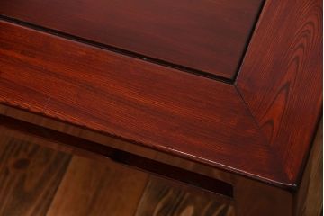 アンティーク家具　和製アンティーク　漆の美しい総欅材の大きな座卓