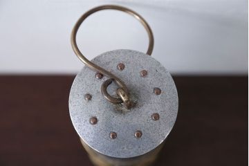 アンティーク雑貨　イギリスアンティーク　J.H.NAYLOR社製　Miners Safety Lamp(安全灯・ランプ)