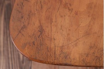 ヴィンテージ家具　ビンテージ　秋田木工の後姿が美しいウィンザーチェア(ダイニングチェア、ウインザーチェア)
