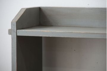 アンティーク家具 アンティークペイント シャビーでおしゃれな楔式本棚