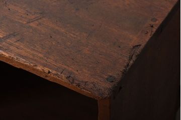 アンティーク家具　アンティーク　ブックラック付き!古い木製のマス目本棚(1)