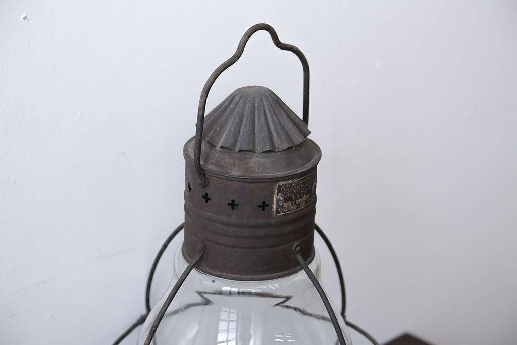 日本船燈株式会社 ランプ 電気式　日船式 第1号ランタン レトロ アンティーク Yahoo!オークション -「日本船燈 ランプ」の落札相場・落札価格