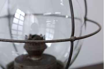 アンティーク雑貨　昭和レトロ　日本船燈株式会社製　アンティークランプ