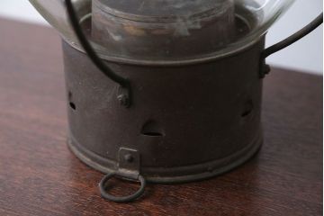 アンティーク雑貨　昭和レトロ　日本船燈株式会社製　アンティークランプ