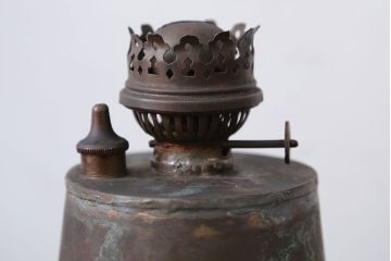 アンティーク雑貨　昭和レトロ　日本船燈株式会社製　アンティークランプ