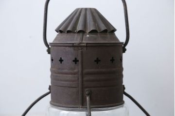 アンティーク雑貨　昭和レトロ　日本船燈株式会社製　アンティークランプ