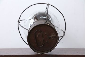 アンティーク雑貨　昭和レトロ　日本船燈株式会社製　アンティークランプ