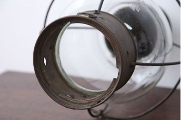 アンティーク雑貨　昭和レトロ　日本船燈株式会社製　アンティークランプ