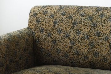 アンティーク家具　和製アンティーク　古い洋館の大きな3人掛けソファ