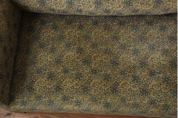 アンティーク家具　和製アンティーク　古い洋館の大きな3人掛けソファ