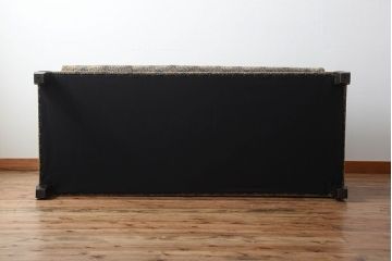 アンティーク家具　和製アンティーク　古い洋館の大きな3人掛けソファ