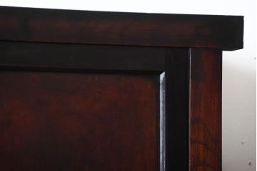 アンティーク家具　古民具・骨董　前面欅材!米沢地方の味わい深い水屋箪笥
