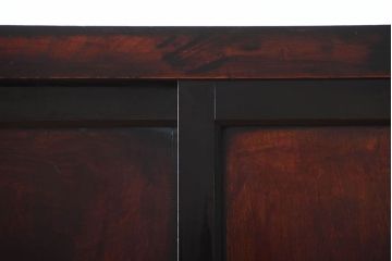 アンティーク家具　古民具・骨董　前面欅材!米沢地方の味わい深い水屋箪笥