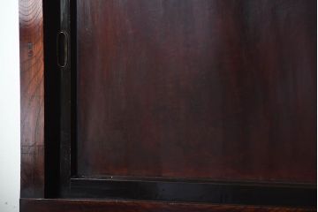 アンティーク家具　古民具・骨董　前面欅材!米沢地方の味わい深い水屋箪笥