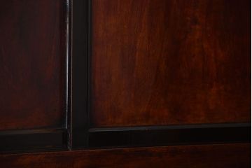 アンティーク家具　古民具・骨董　前面欅材!米沢地方の味わい深い水屋箪笥