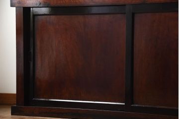 アンティーク家具　古民具・骨董　前面欅材!米沢地方の味わい深い水屋箪笥