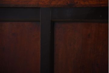 アンティーク家具　古民具・骨董　前面欅材!米沢地方の味わい深い水屋箪笥