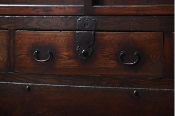 アンティーク雑貨　古民具・骨董　特大サイズ!組み立て式米沢車箪笥