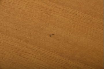 中古　天童木工　ナラ材のラウンドダイニングテーブル