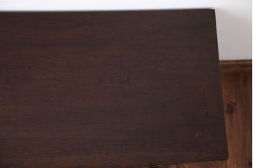 アンティーク家具　アンティーク　脚付き!古い木製の小物収納用サイドキャビネット