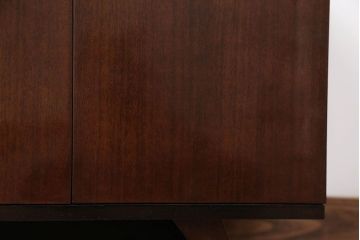 アンティーク家具　アンティーク　脚付き!古い木製の小物収納用サイドキャビネット