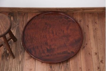 アンティーク雑貨　和製アンティーク　栃材のとても大きな古いお盆