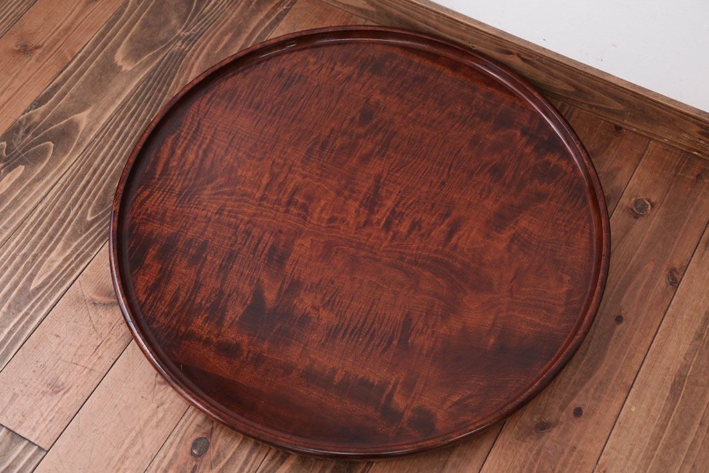 アンティーク雑貨　和製アンティーク　栃材のとても大きな古いお盆