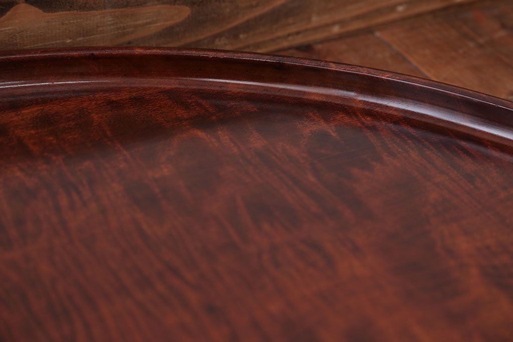 アンティーク雑貨　和製アンティーク　栃材のとても大きな古いお盆